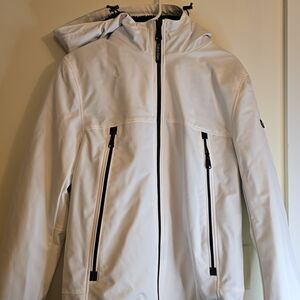 Calvin Klein Men's White Performance Jacket